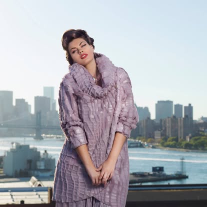 OW Paris fashion editorial in New York